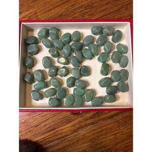9 oz Natural Green Aventurine Nugget Beads Bulk Lot – Jewelry Making